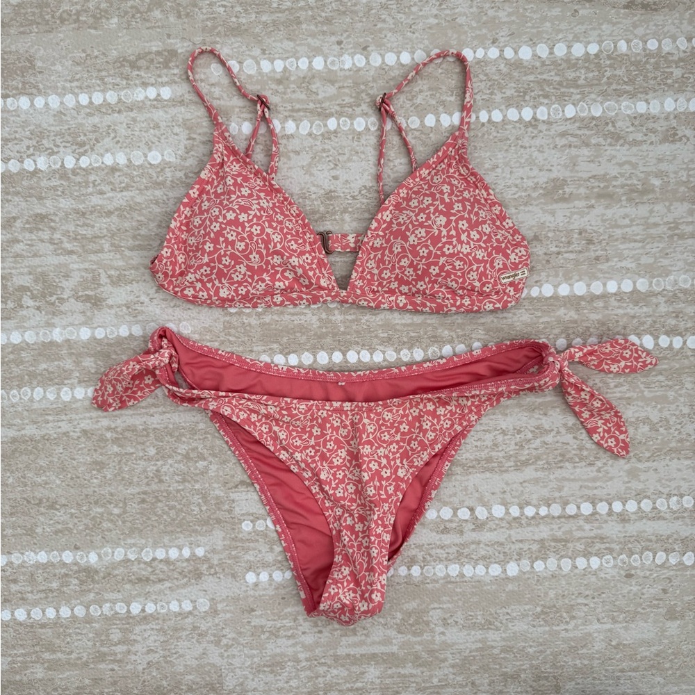 Billabong Pink Floral Bikini